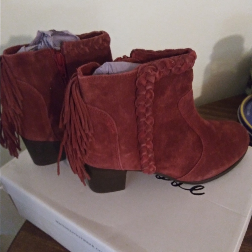 Matisse suede booties